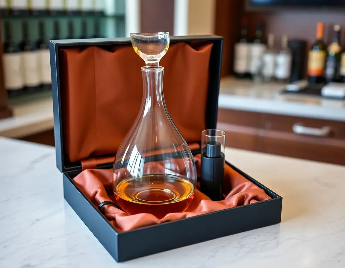 Carafe et aérateur à vin premium