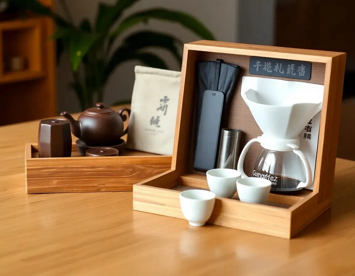 Ensemble de Cérémonie Café/Thé Premium