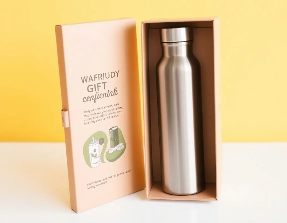 Bouteille d'eau en acier inoxydable haute capacité