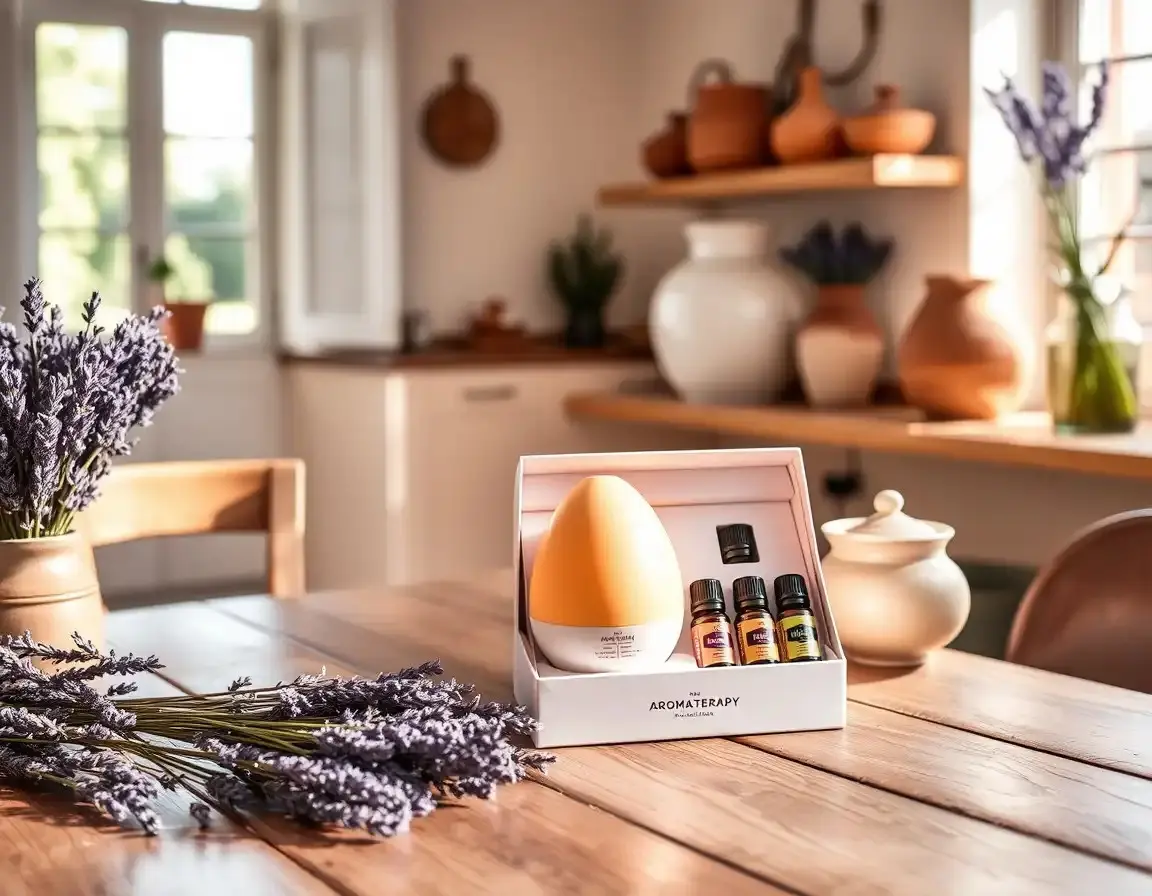 Diffuseur d'Aromathérapie avec Huiles Essentielles