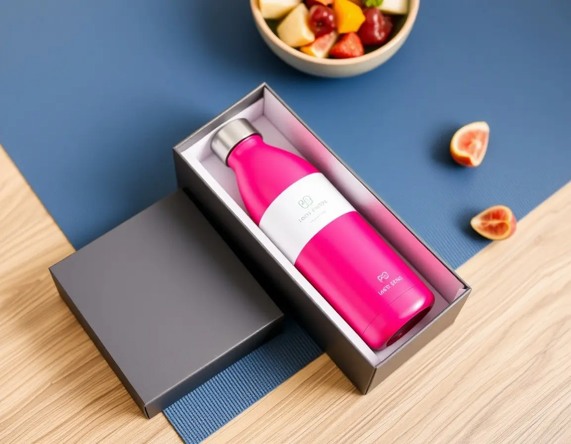 Bouteille d'eau isotherme en acier inoxydable