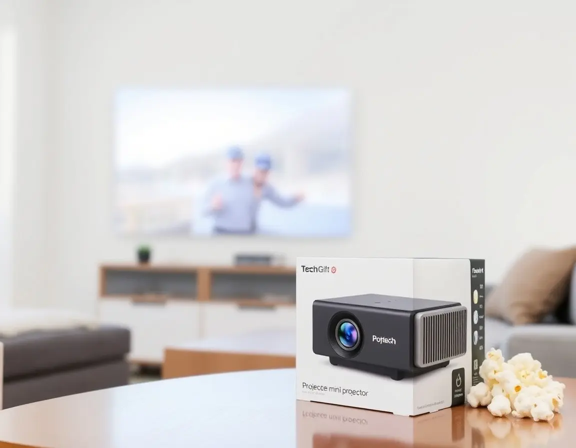 Mini projecteur portable