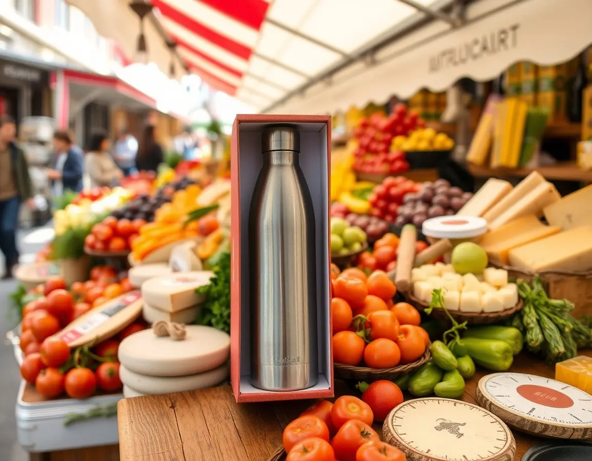 Gourde Isotherme en Acier Inoxydable