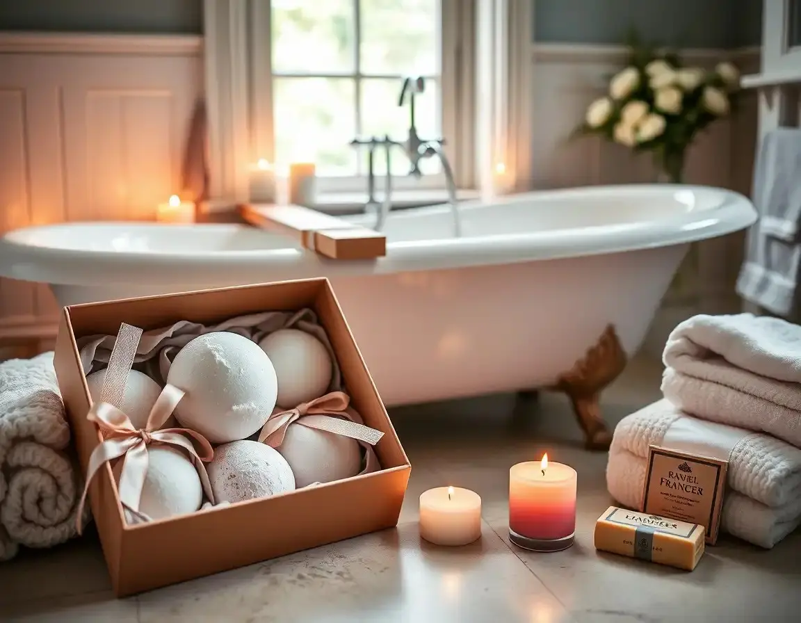 Coffret Cadeau de Bombes de Bain de Luxe