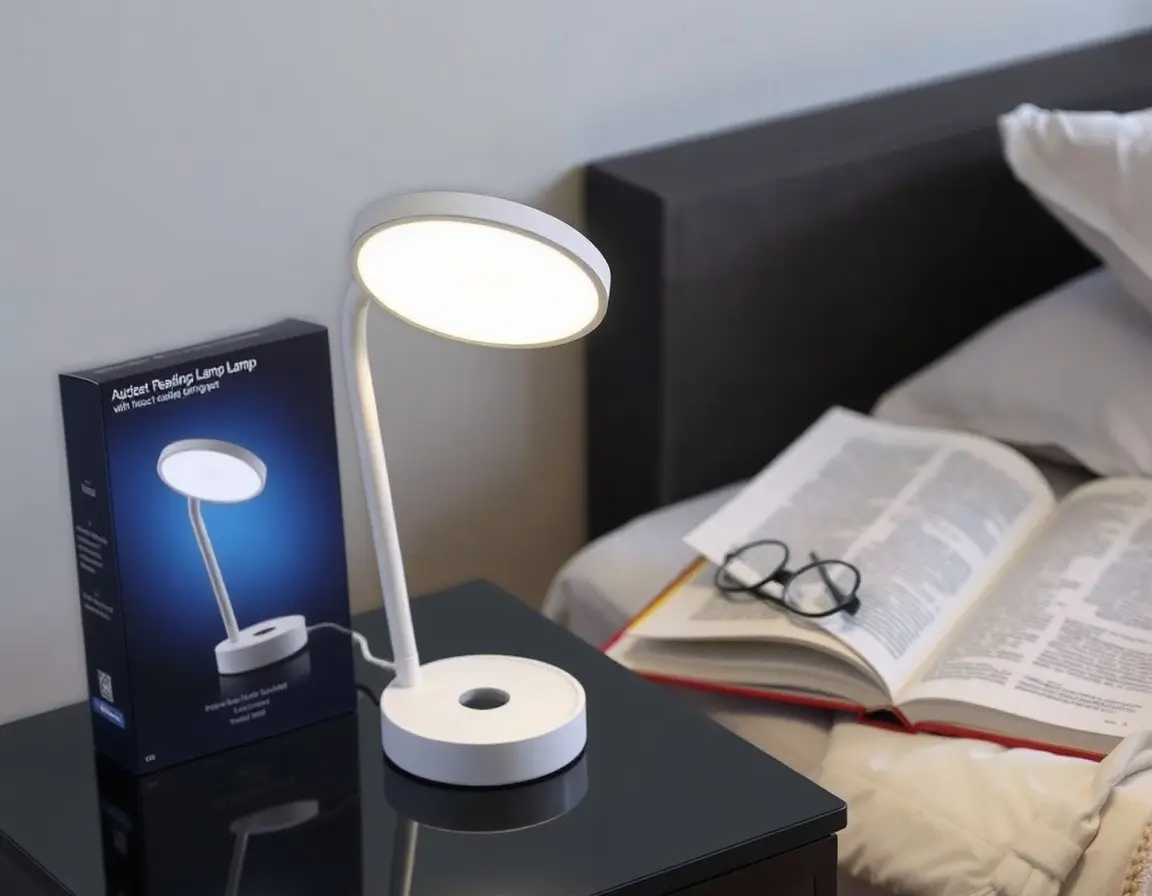 Lampe de lecture élégante avec chargeur USB