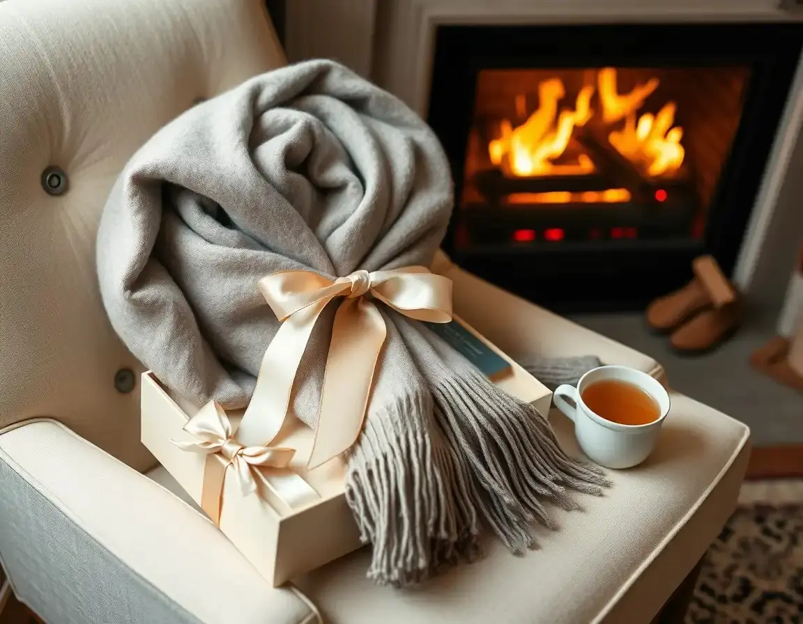 Écharpe d'hiver en cachemire