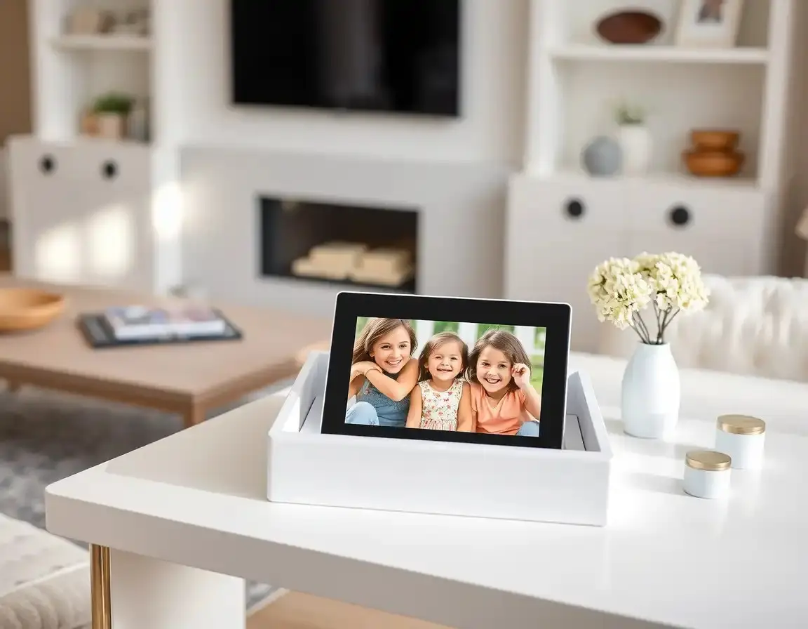 Cadre photo numérique Wi-Fi