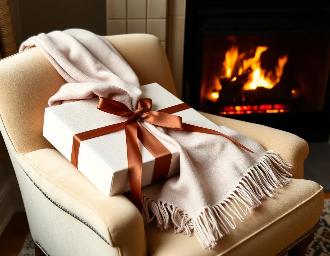 Châle Confortable en Cachemire