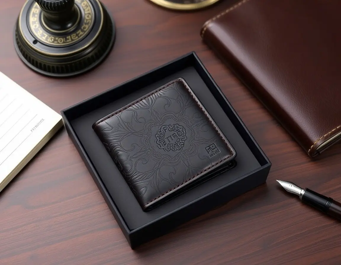 Portefeuille en Cuir de Haute Qualité avec Blocage RFID