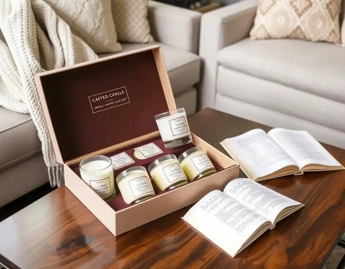 Coffret de Bougies Parfumées Premium