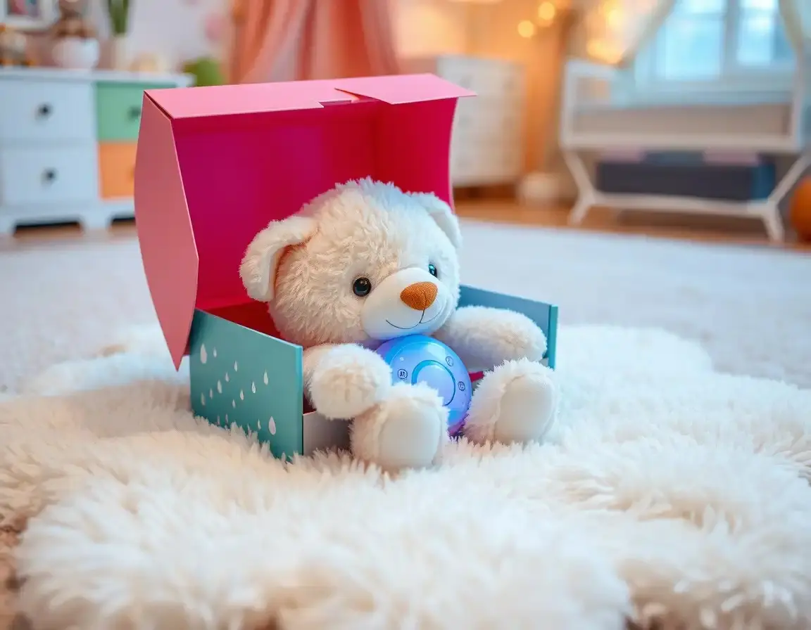 Peluche avec Machine à Bruits Blancs