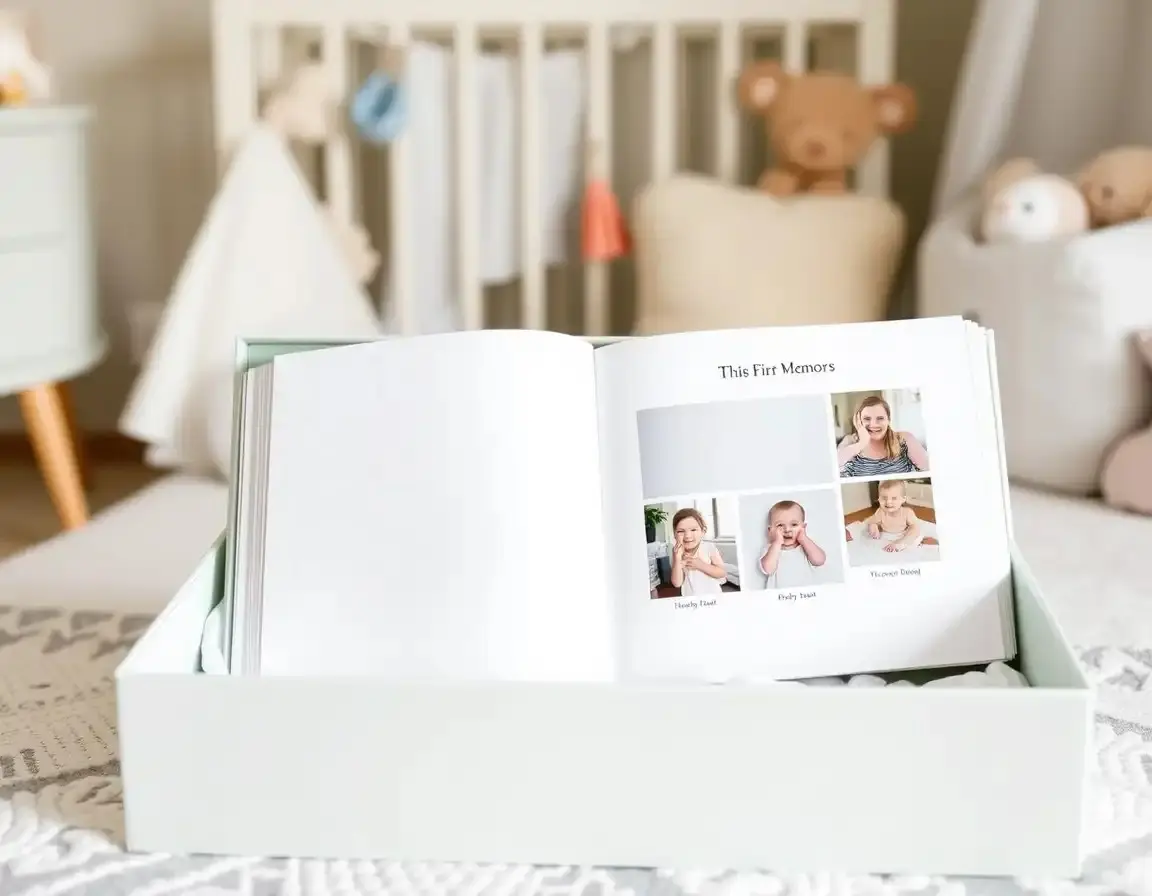 Livre Souvenirs Bébé Première Année