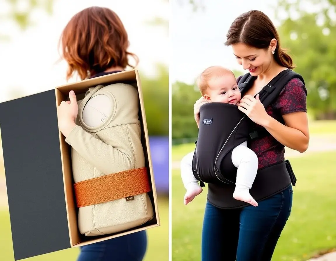 Porte-bébé Ergonomique Ajustable