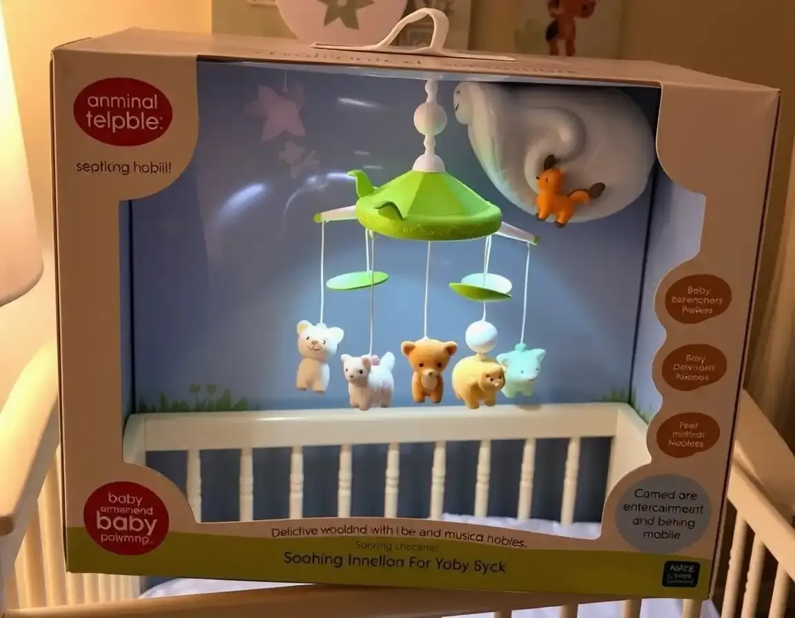 Mobile Musical pour Lit de Bébé