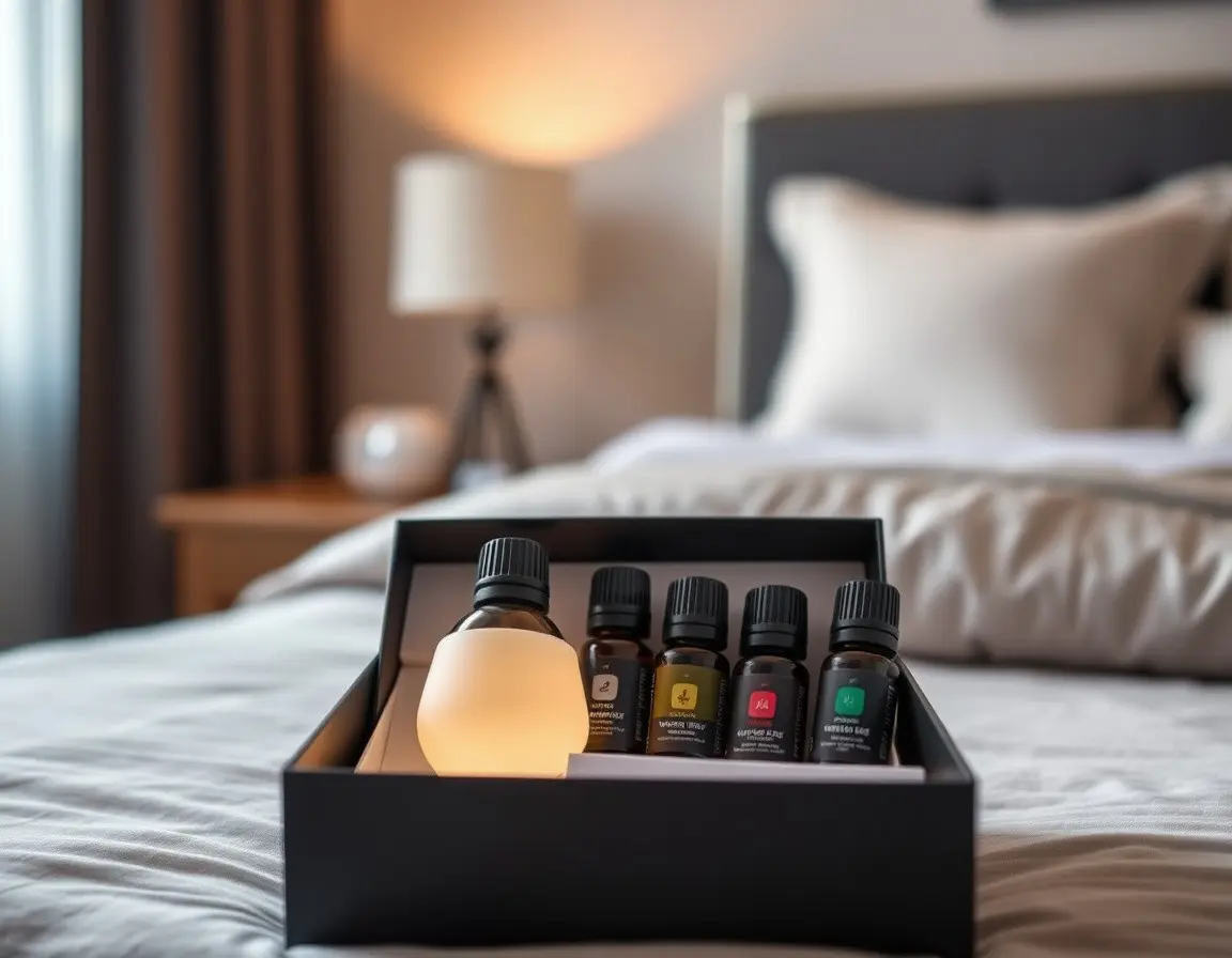 Diffuseur d'huiles essentielles intelligent