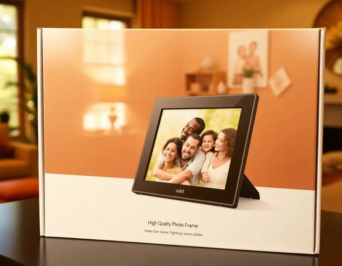 Cadre photo numérique pour souvenirs