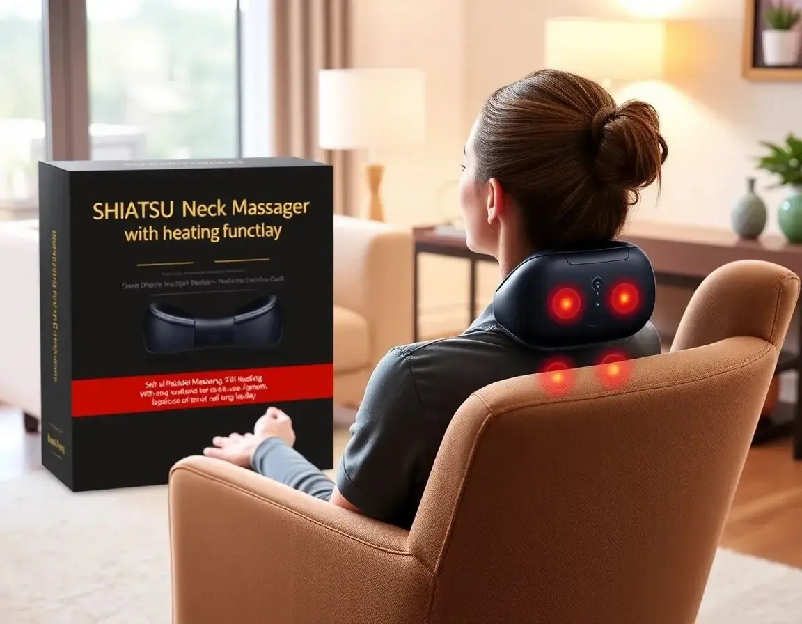 Masseur Shiatsu pour nuque et dos