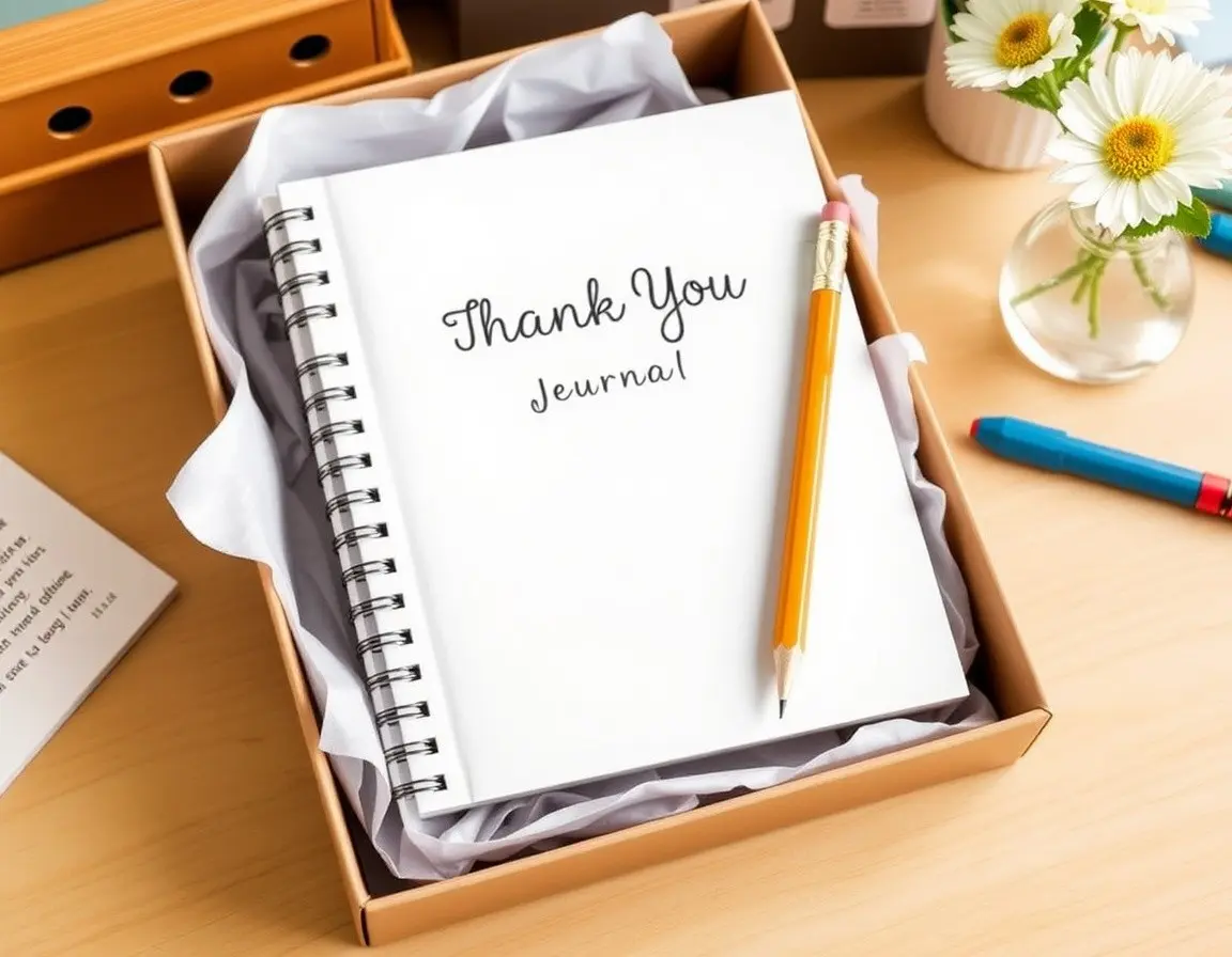 Journal de Remerciement Personnalisé