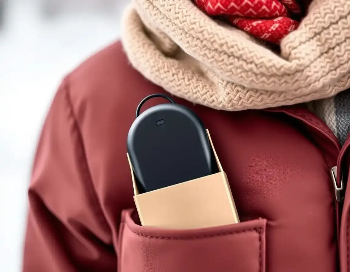 Chauffe-Mains Portable USB Rechargeable