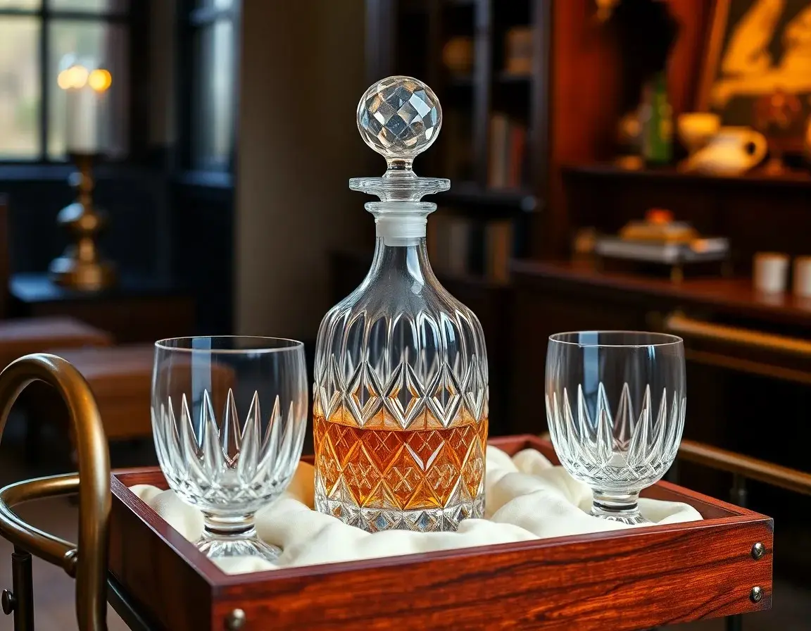 Coffret Carafe à Whiskey de Luxe