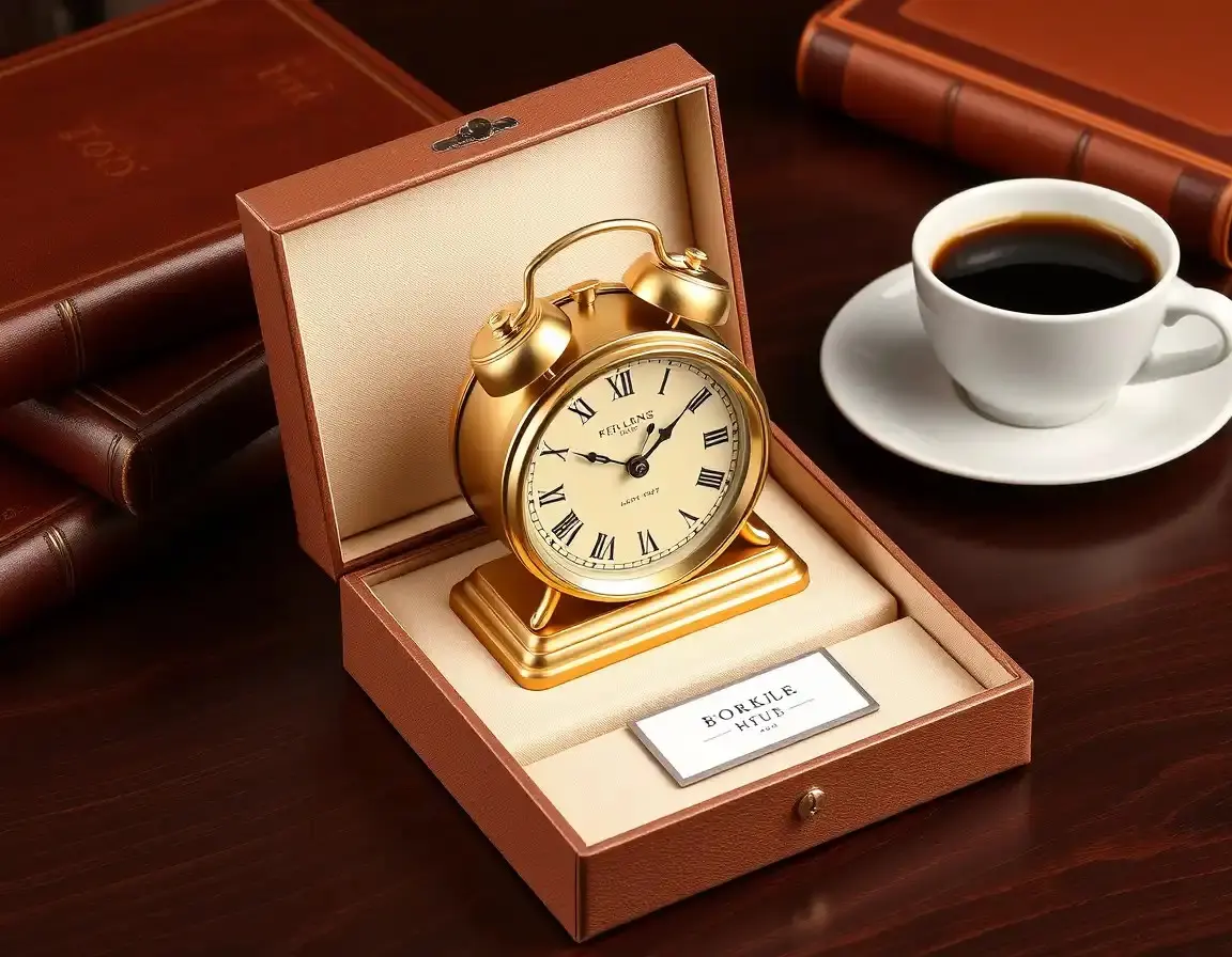 Horloge de Bureau Vintage