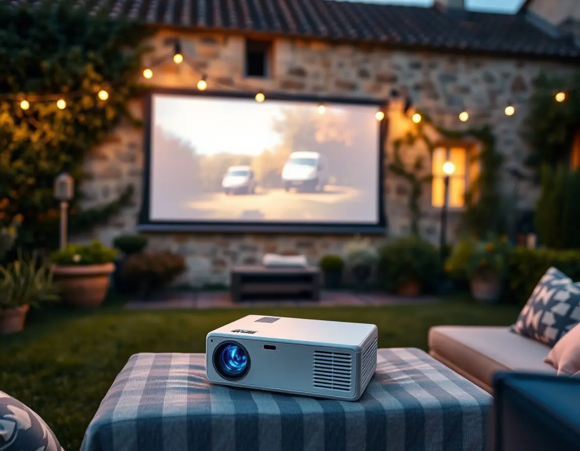 Mini projecteur portable