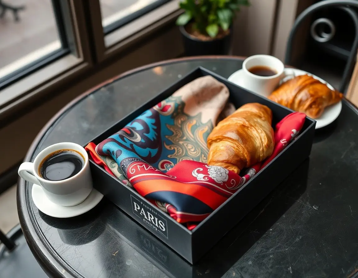 Foulard Carré 100% Soie de Luxe