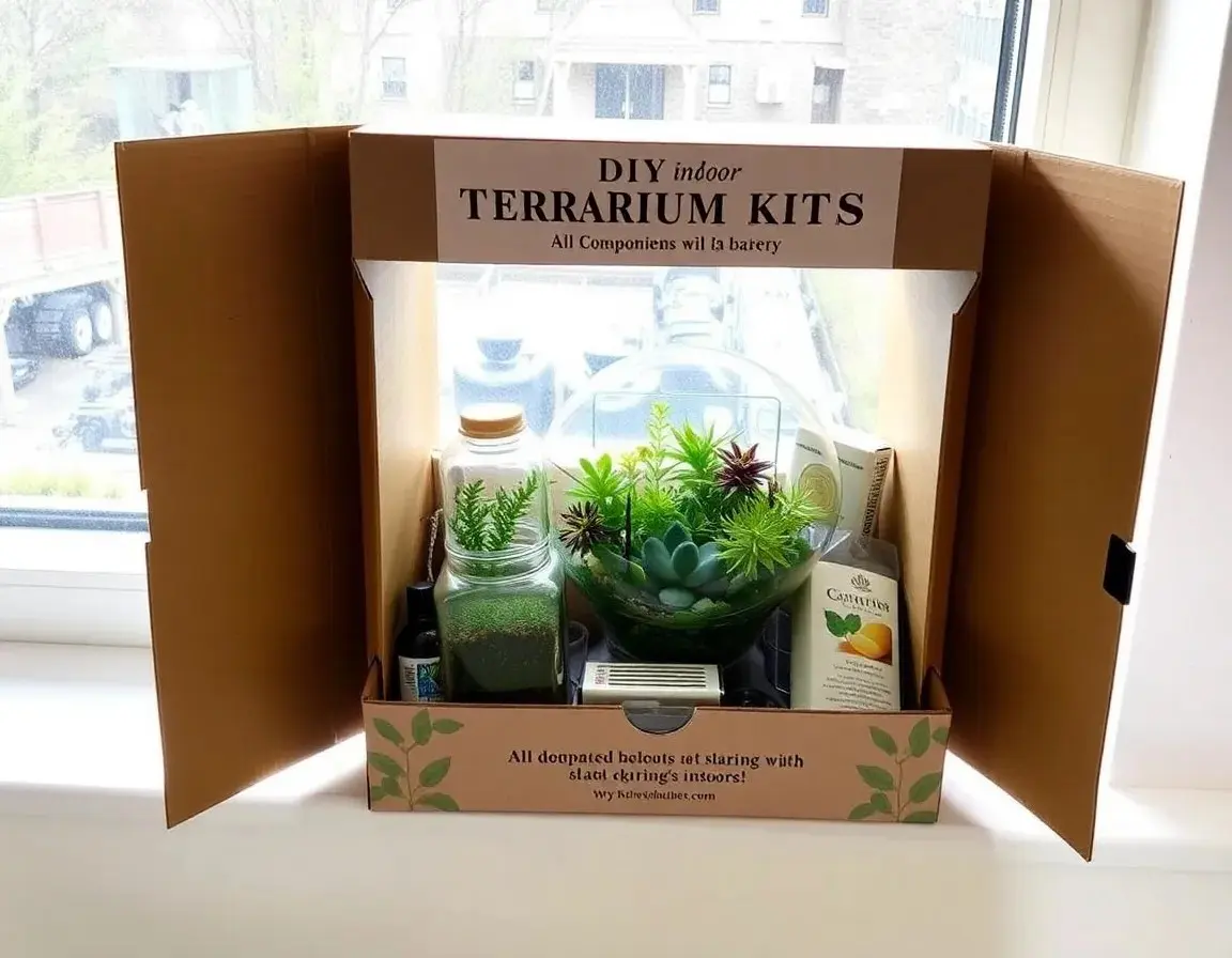 Kit Terrarium Intérieur DIY