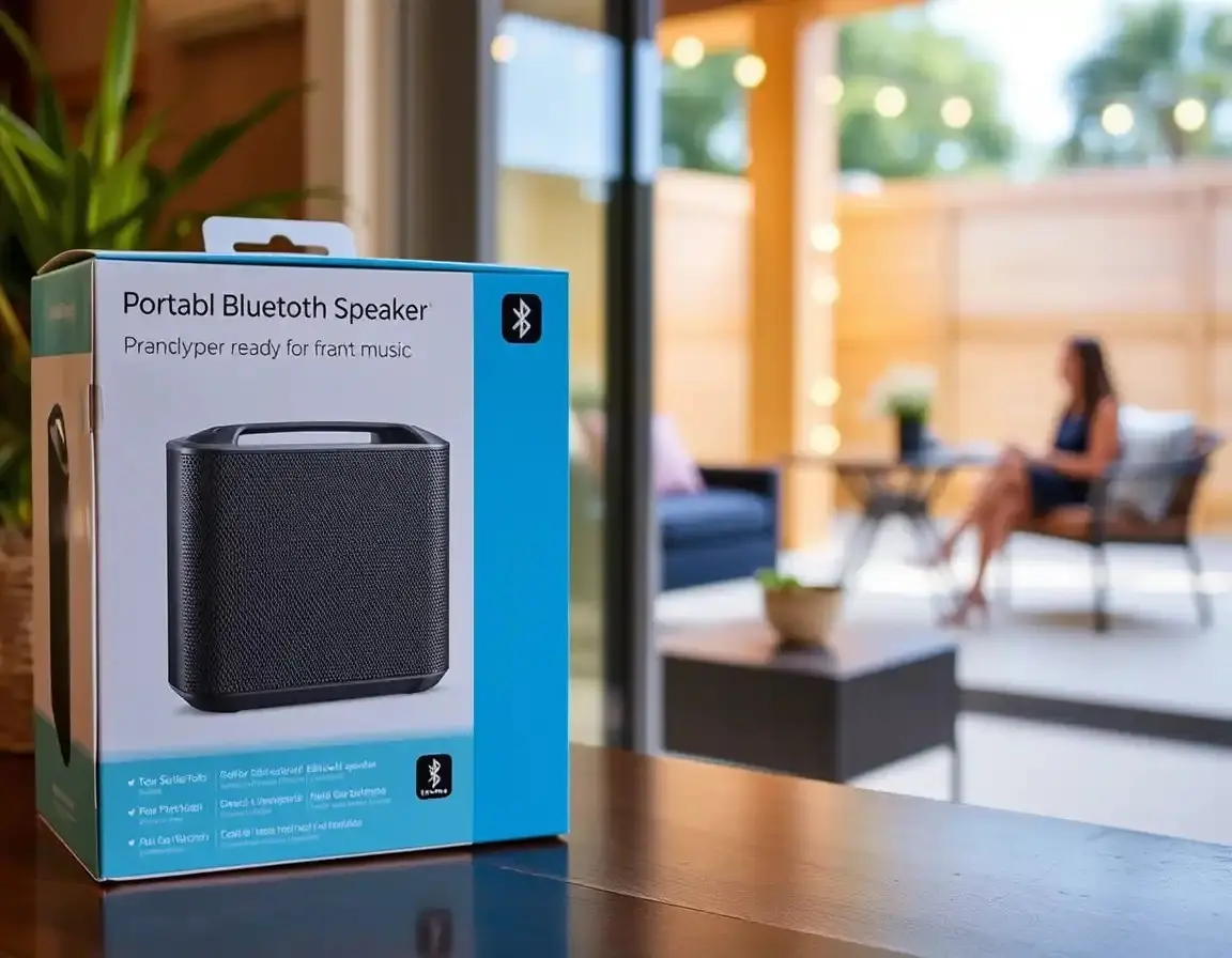 Enceinte Bluetooth Portable Haute Fidélité