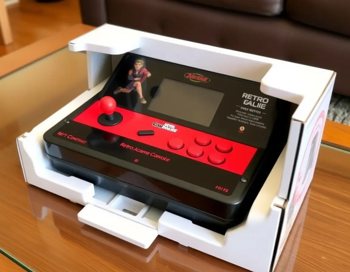 Console de Jeu d'Arcade Rétro de Bureau