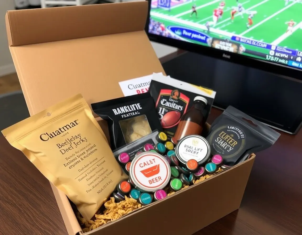 Box de Bœuf Séché et Snacks Gourmands