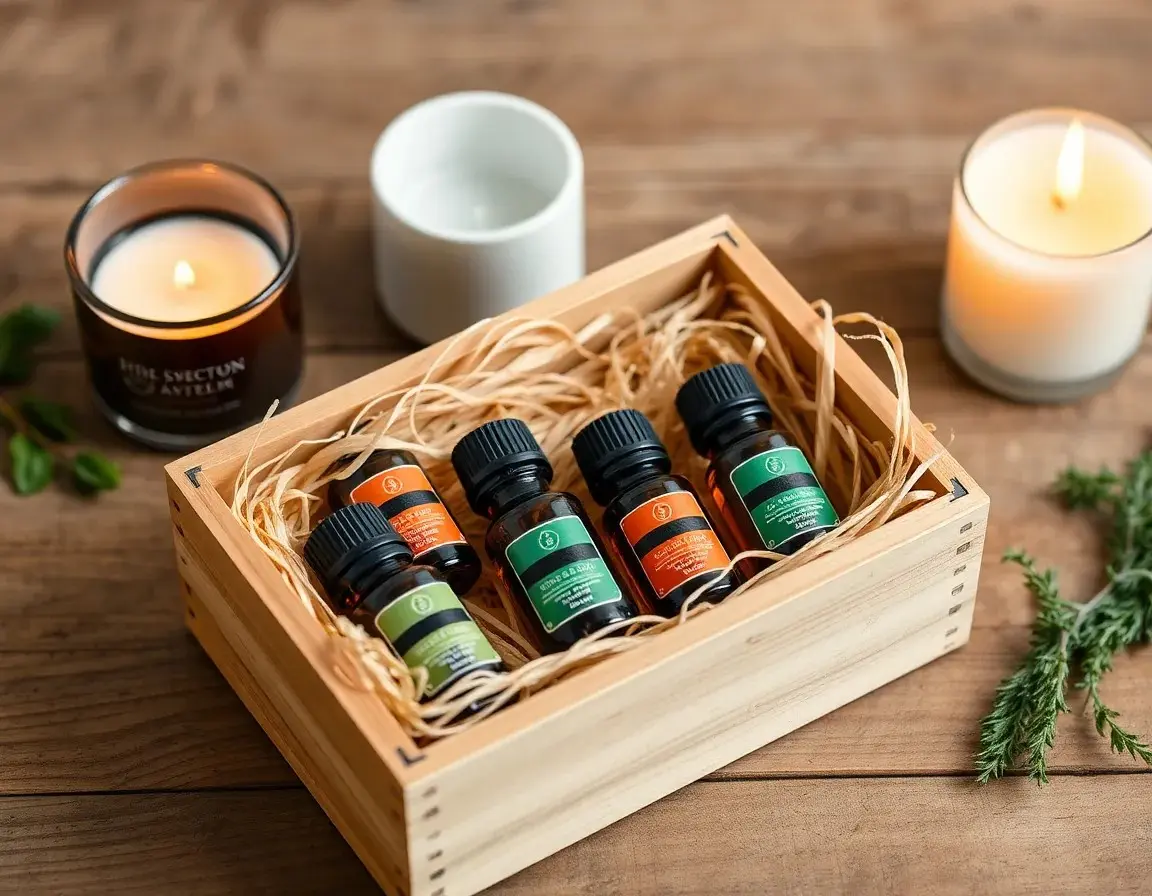 Set d'Huiles Essentielles Thérapeutiques Premium