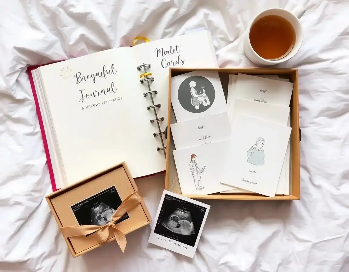 Journal de Grossesse et Cartes Étapes