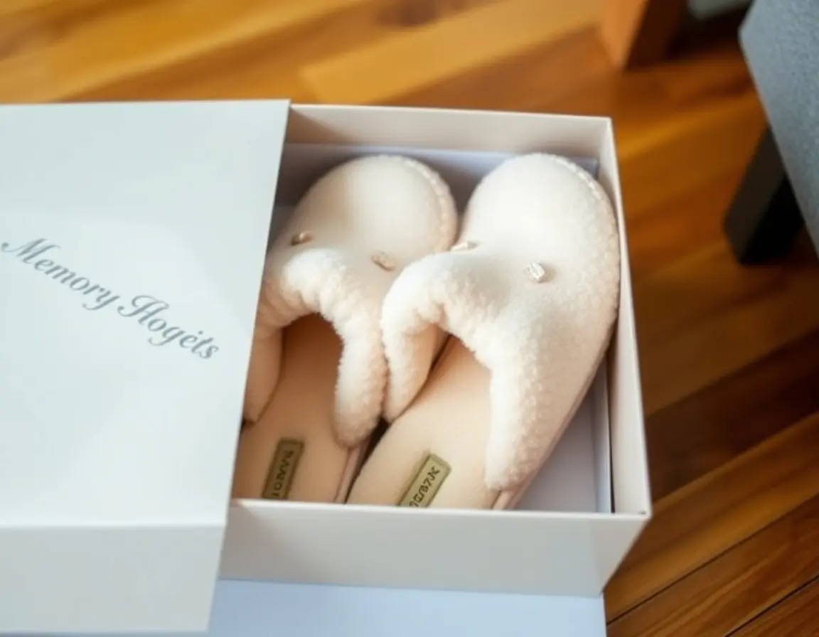 Pantoufles confortables pour grand-mère