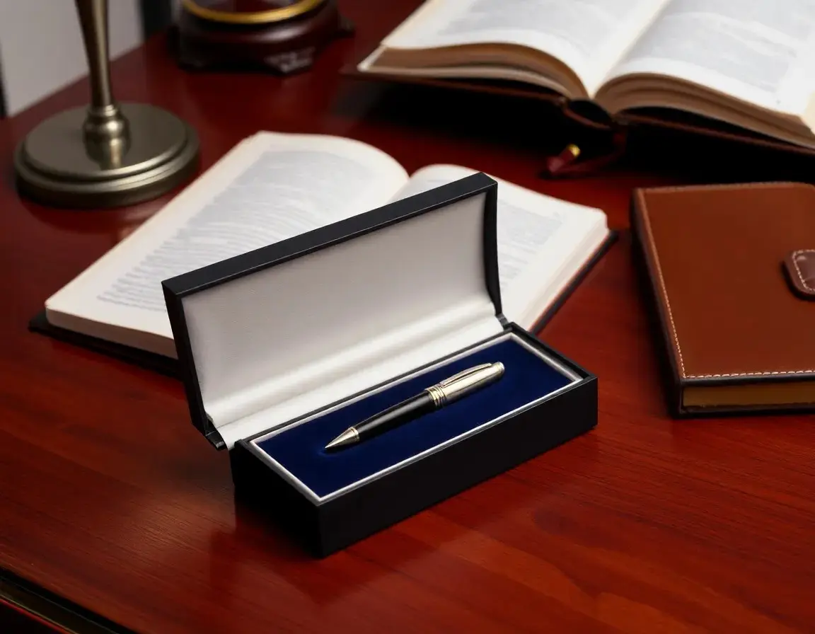 Ensemble de stylos plume et roller de luxe