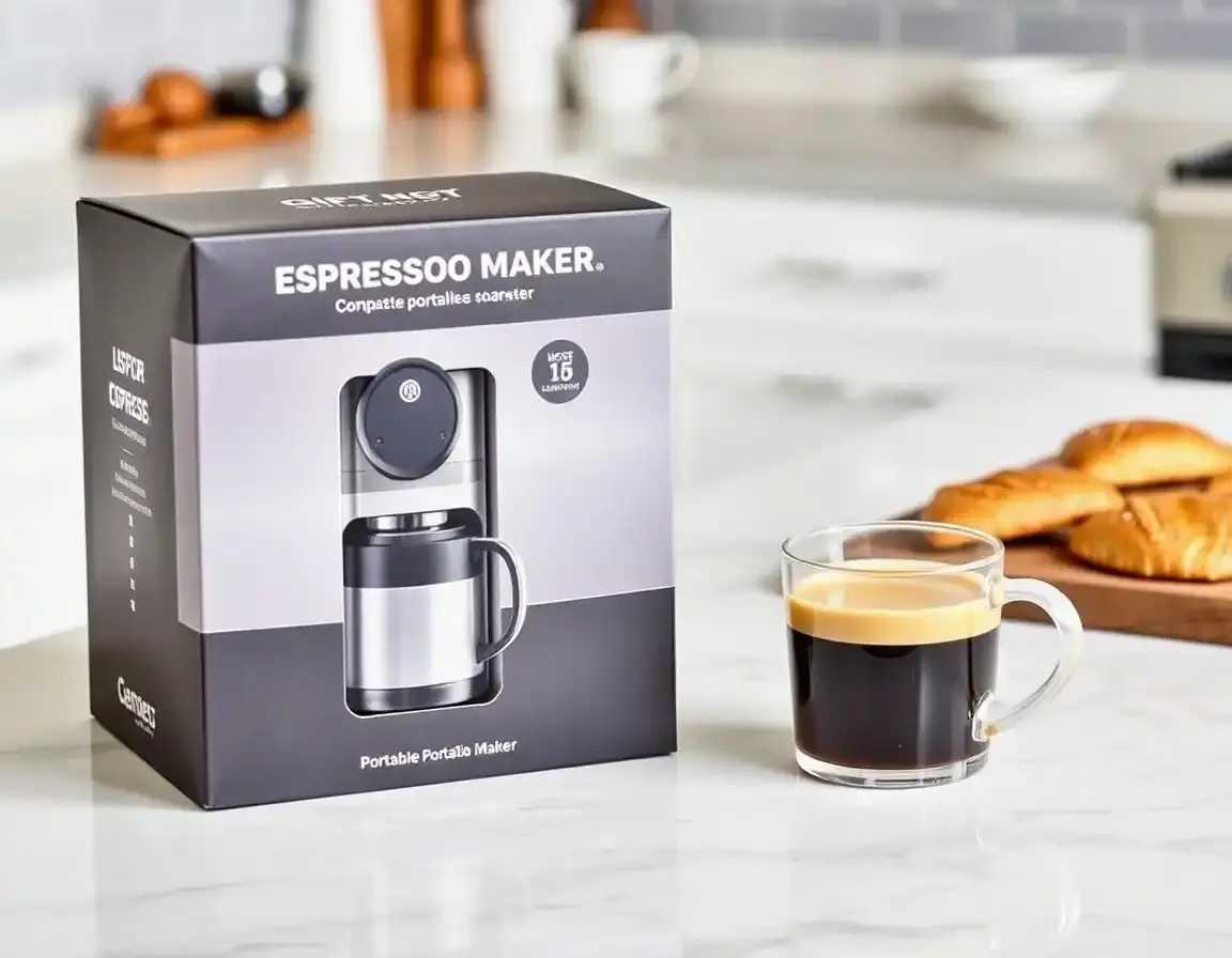 Machine à expresso portable avec pompe manuelle