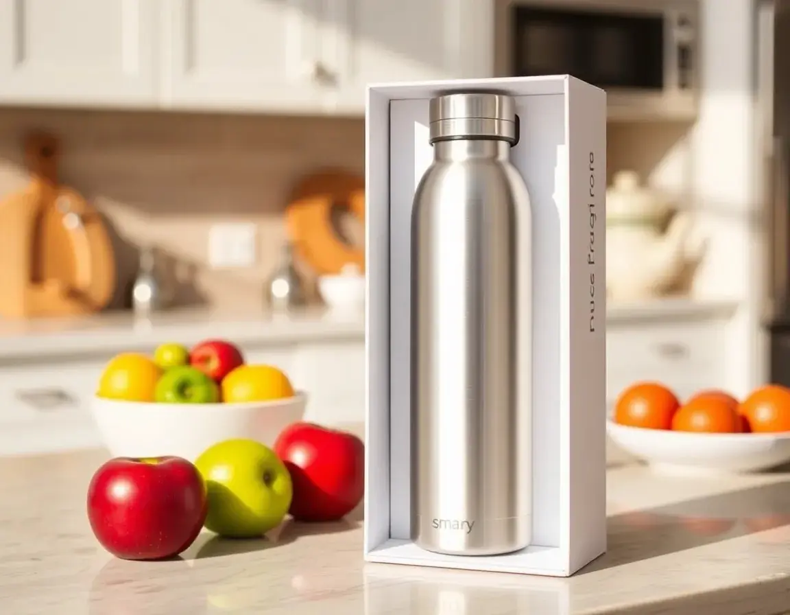 Bouteille d'Eau Isolante Intelligente