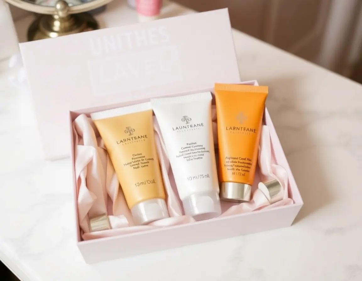 Set de crème de luxe pour les mains et soins des ongles