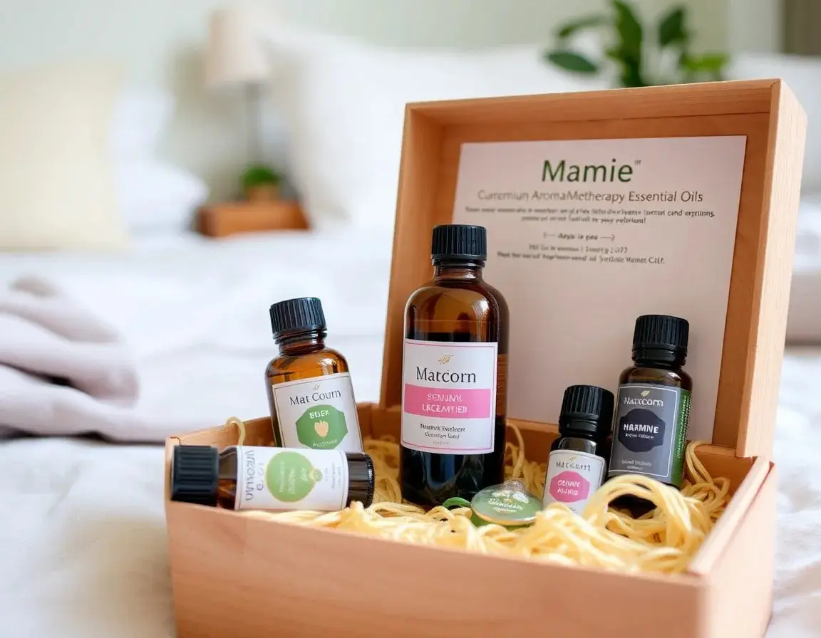 Set d'huiles essentielles d'aromathérapie