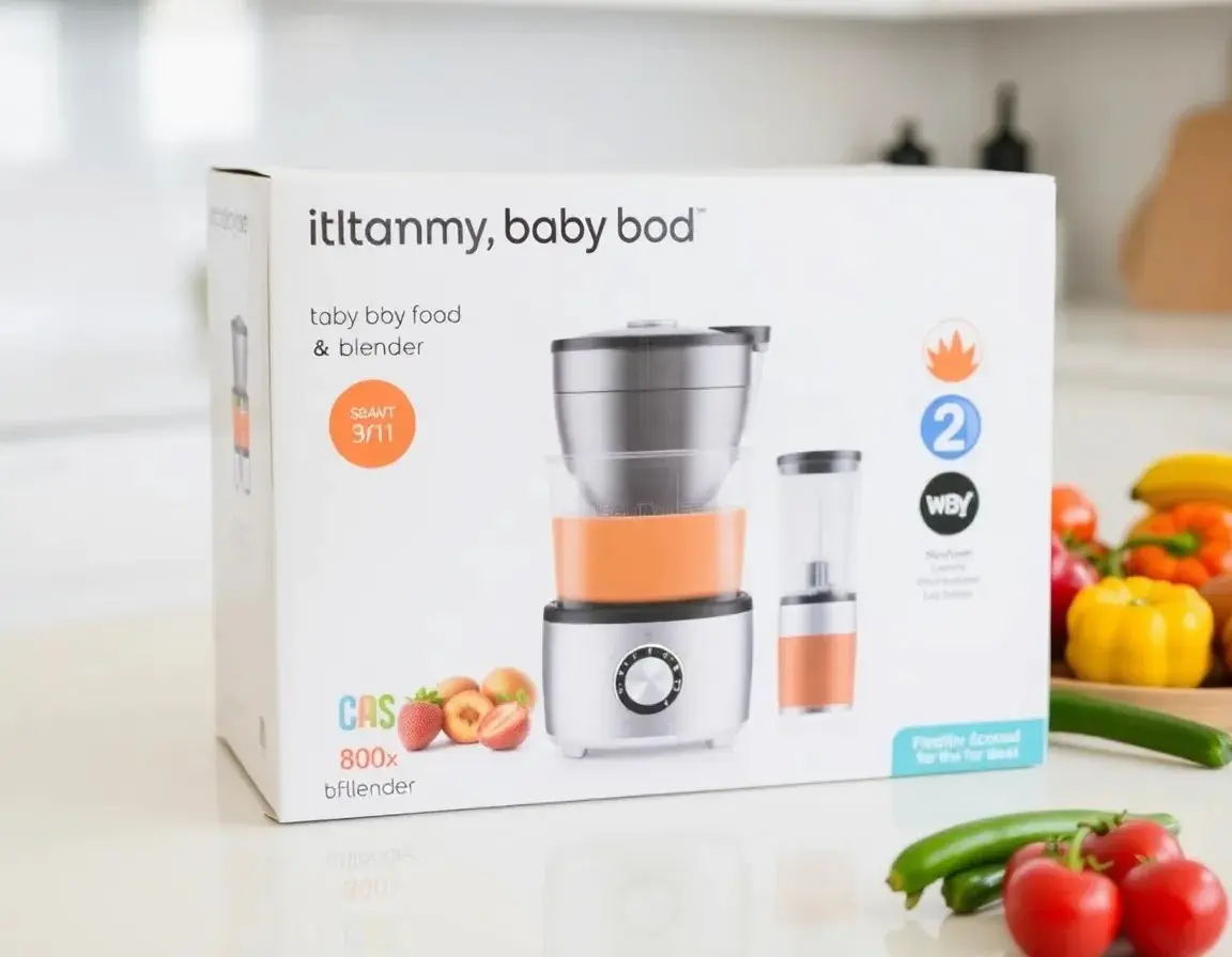 Robot Cuiseur Vapeur et Mixeur Tout-en-Un