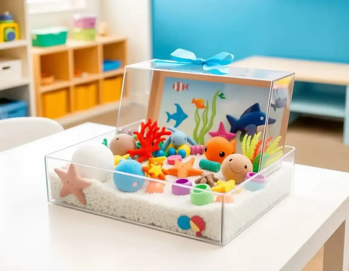 Kit de Jeu Sensoriel Thème Océan