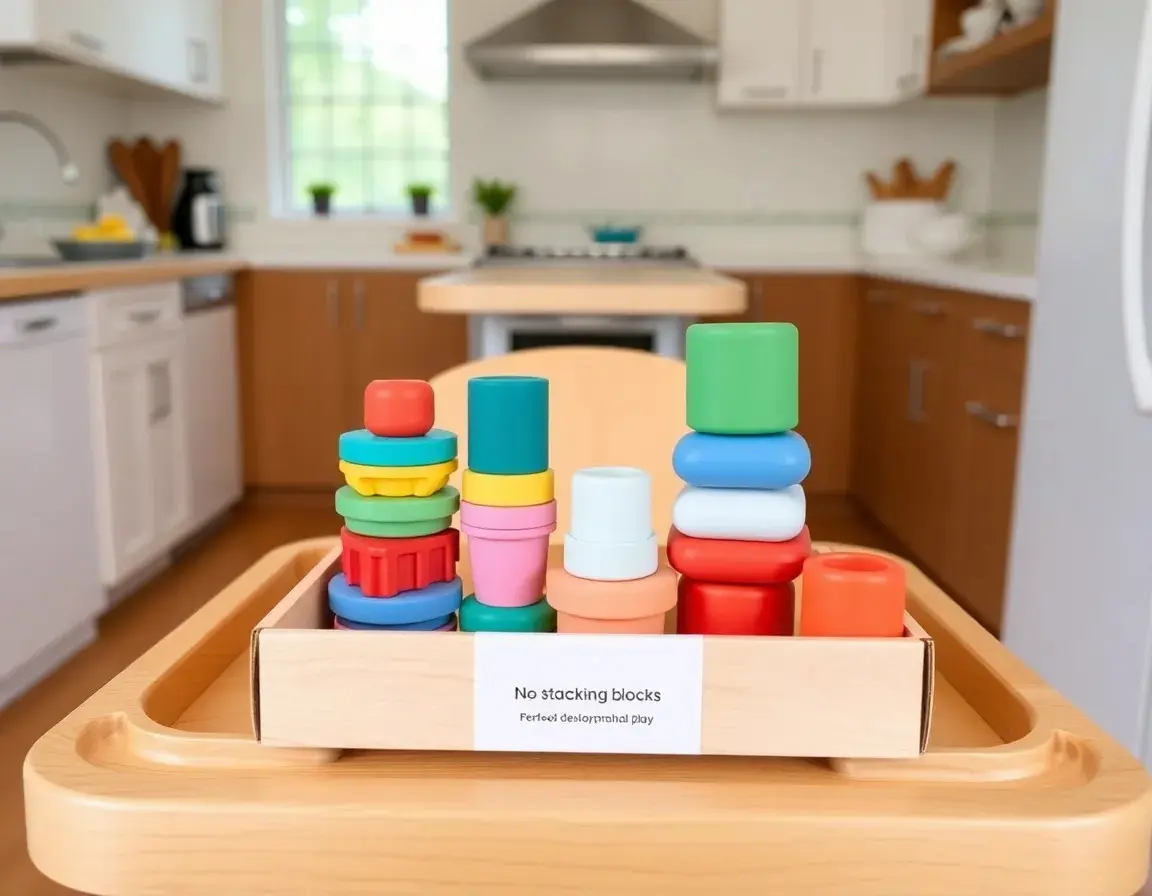 Blocs Empilables en Silicone Premium