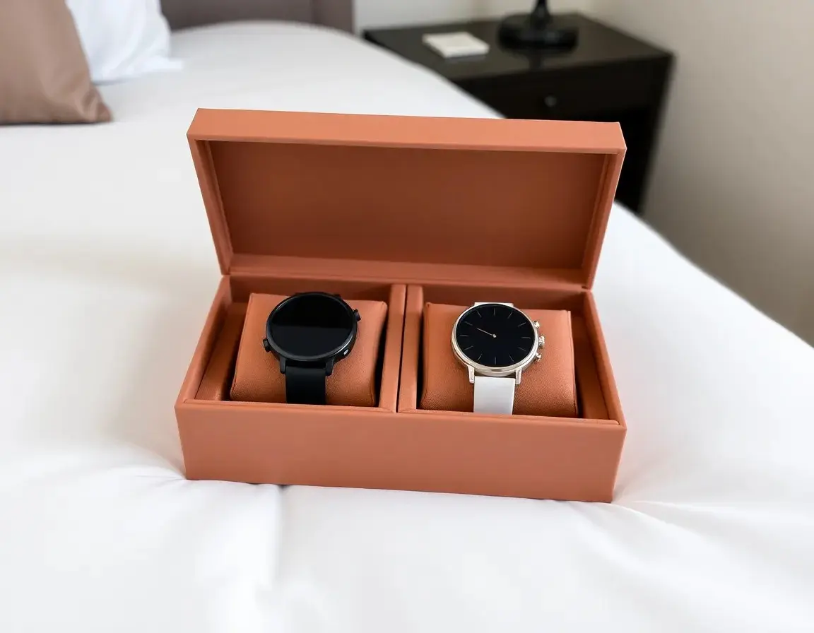 Paire de Montres Connectées Élégantes