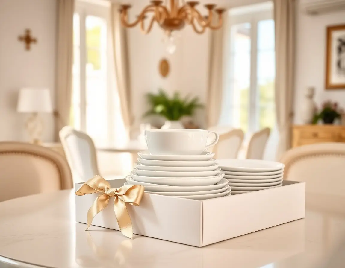 Ensemble de Vaisselle en Céramique Premium