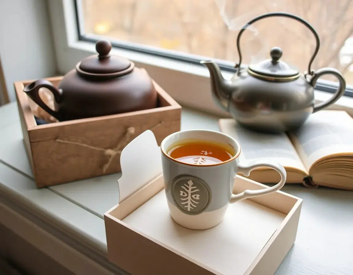 Tasse à Thé en Céramique avec Infuseur