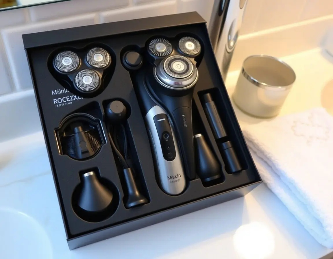 Rasoir Rotatif Électrique