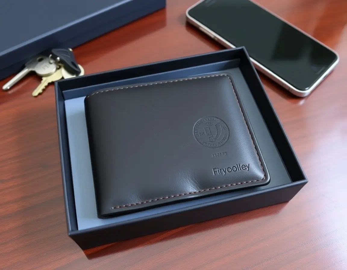 Portefeuille en Cuir Véritable