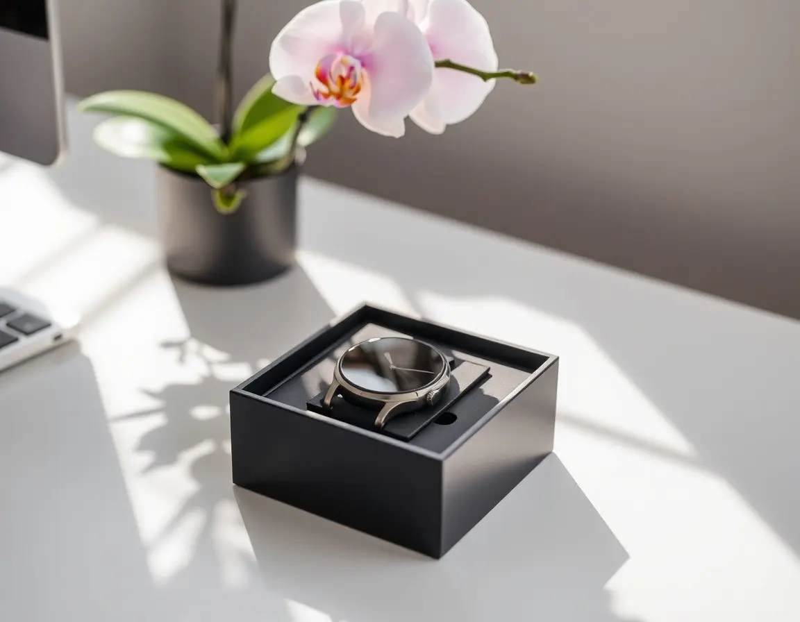 Montre Connectée Élégante avec Suivi Fitness