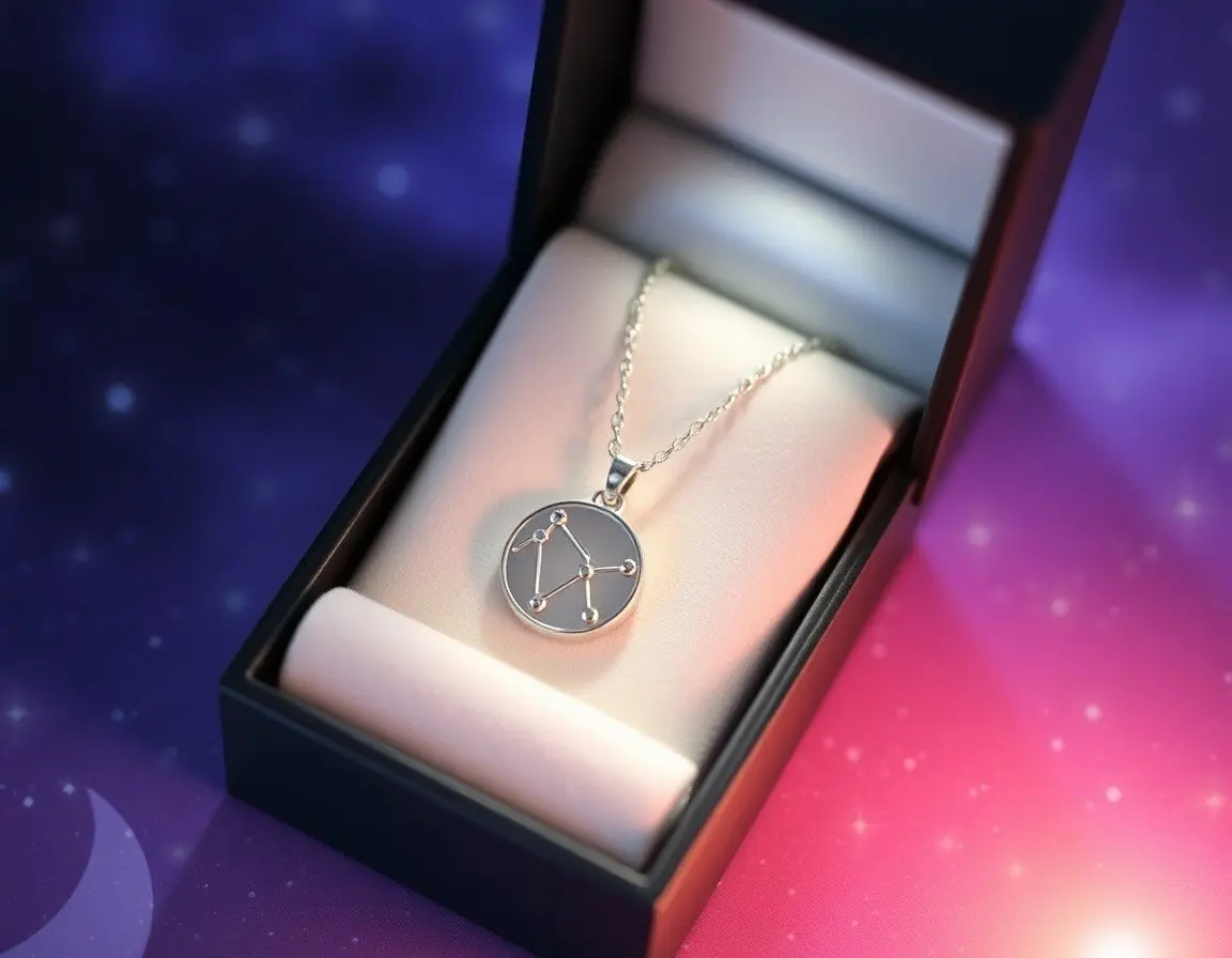 Collier constellation personnalisé