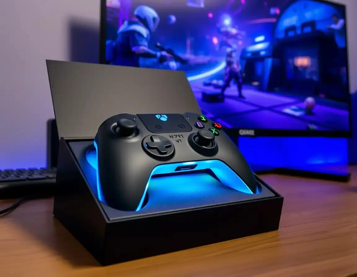 Manette de jeu ergonomique sans fil